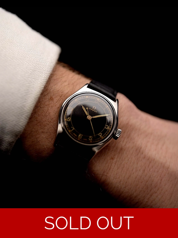 Omega Syringe Black Gilt 1943